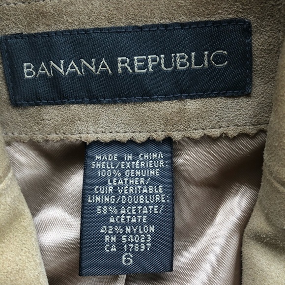 Banana Republic | Jackets & Coats | Vintage Banana Republic Genuine ...